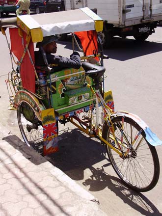 Becak - indonéská rikša